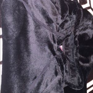 Fleece jacket with hood